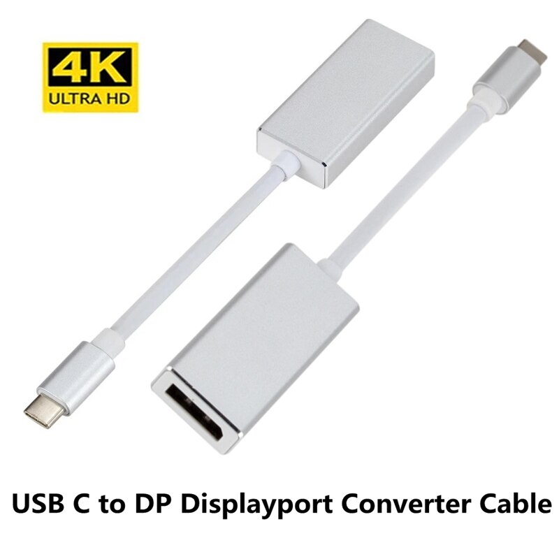 USB C-÷ Ʈ 4K , ƺ ǽ  Ʈ Ϳ C Ÿ Ʈ 3/4-DP   ̺